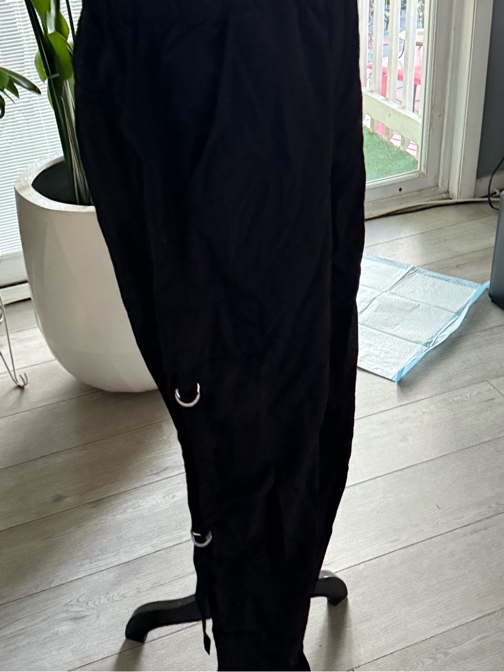 Black Cargo Pants - Picture 2 of 3